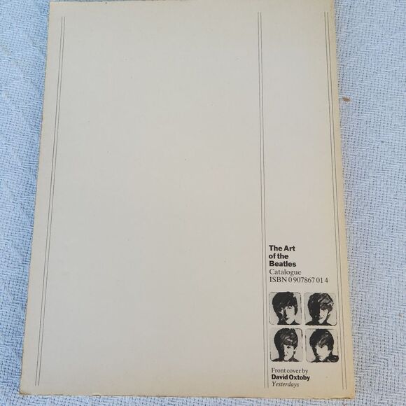 The Art of the Beatles Exhibition Catalogue 1984 Book - Picture 9 of 9